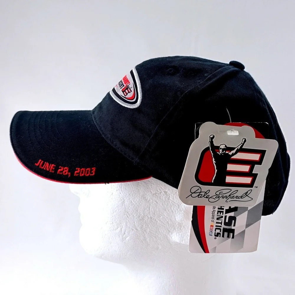 Chase Authentics Dale Earnhardt Tribute Concert Hat Black NASCAR 2003 Hat